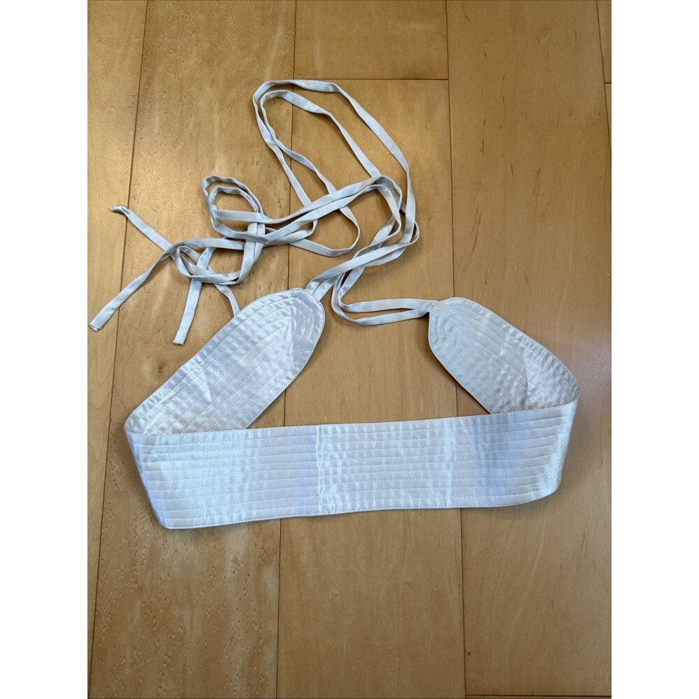 CHAMPAGNE SILK CUMBERBUND BELT